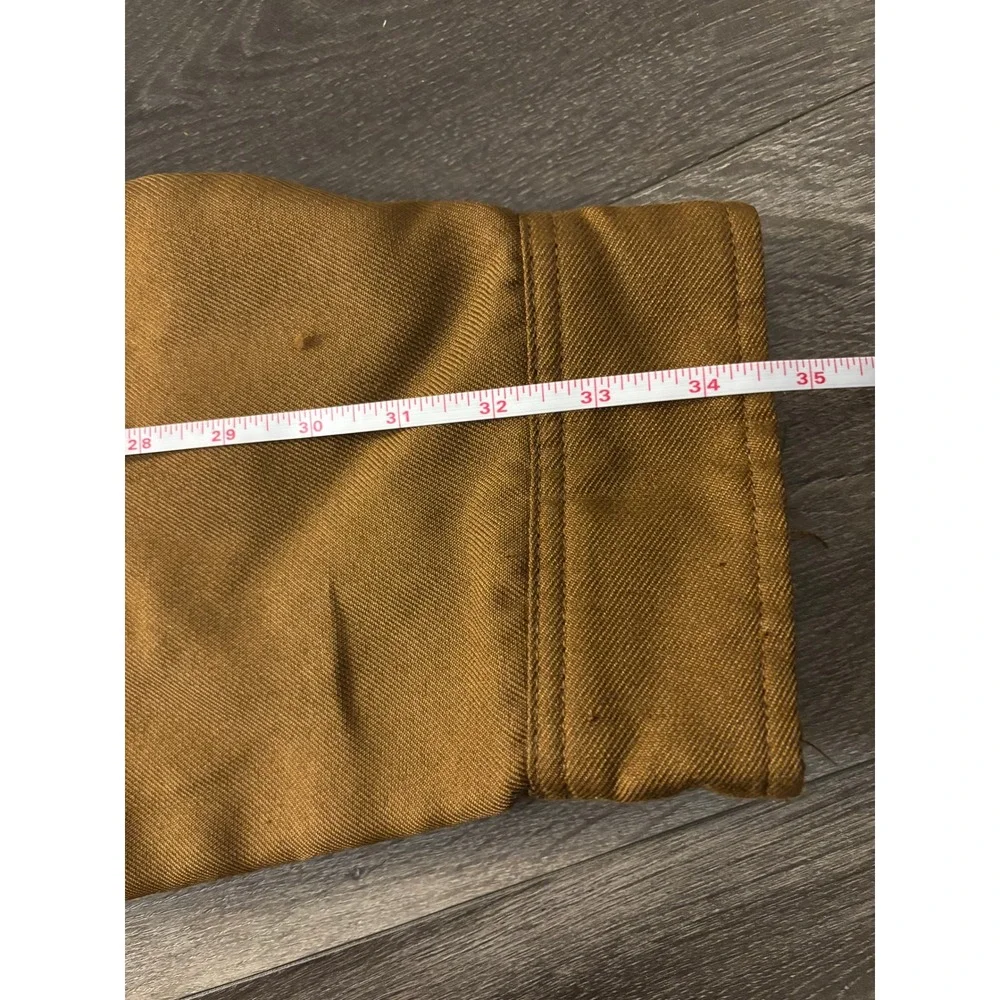 Wrangler Workwear Mens 3XL Brown Canvas Fleece Lined Hooded Shirt Jacket Shacket